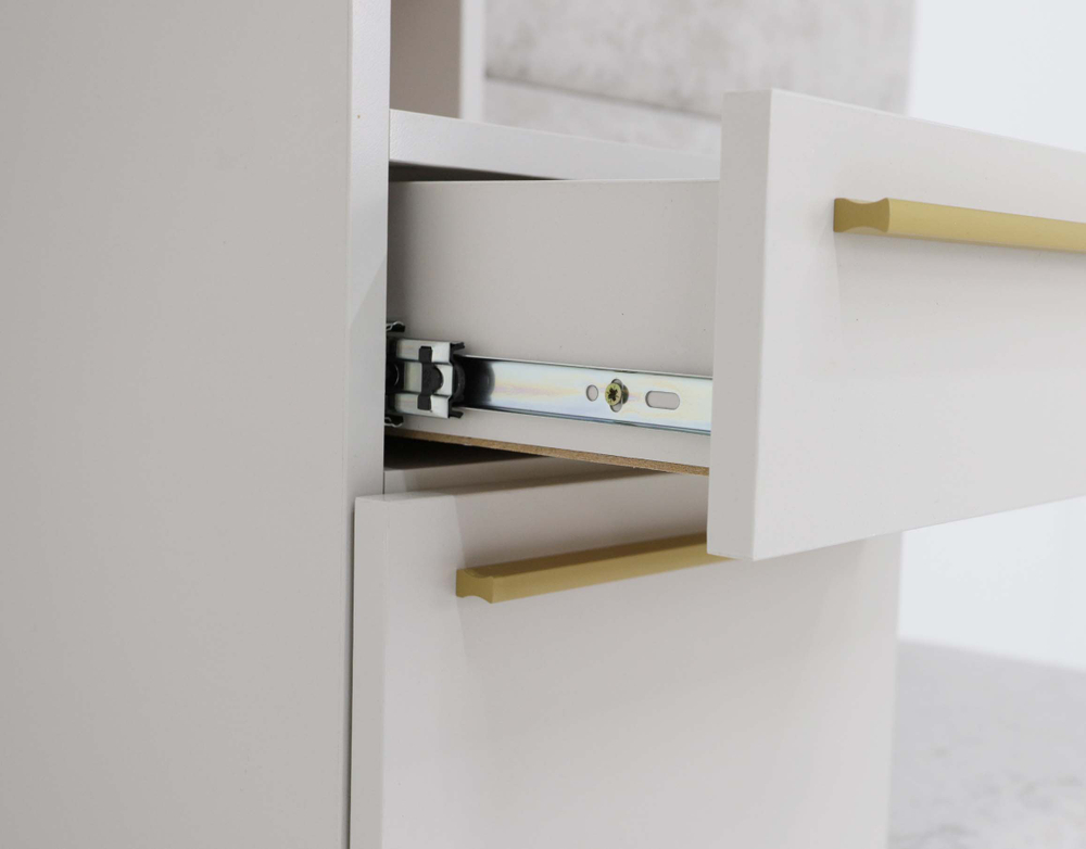 Прихожая Ивару Николь-1 Сатиновое золото