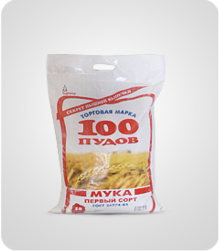 Мука 100 Пудов 1/с 10 кг