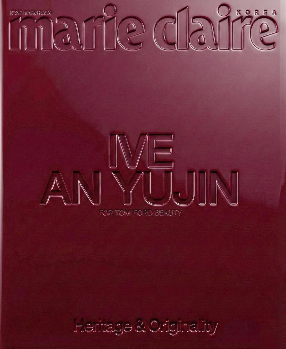 публикация marie claire - 2026.03 IVE ANYUJIN G Type