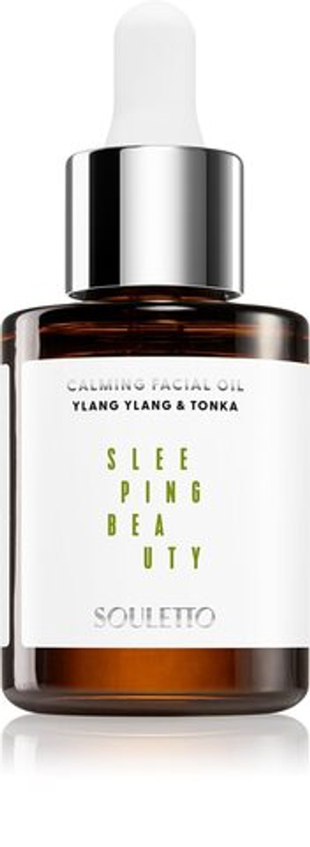 Souletto Ylang Ylang & Tonka Calming Facial Oil - питательное масло для лица на ночь /   30  ml  / GTIN 8059300534755