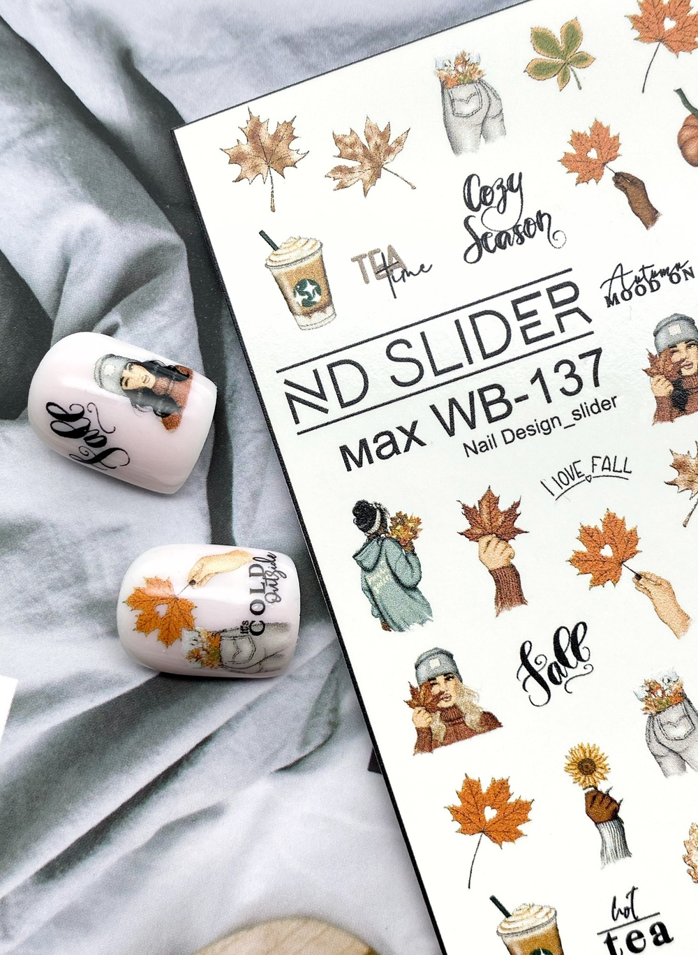 Слайдер-дизайн Nail Design Max WB-137