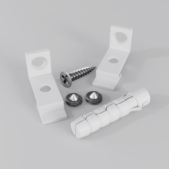 Комплект креплений для радиусного профиля Maytoni (2 шт) ALM-3535R-1MT