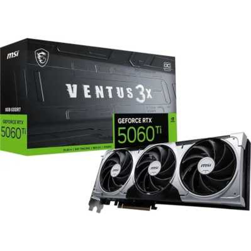 Видеокарта MSI nVidia GeForce RTX 5060 Ti 8G Ventus 3X OC