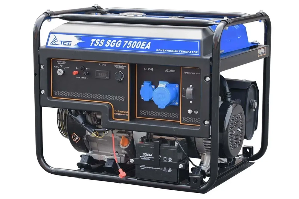 Генератор (7,5 кВт) TSS SGG 7500ЕA бензиновый