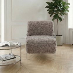 Кресло Нимфея Серый Античное серебро