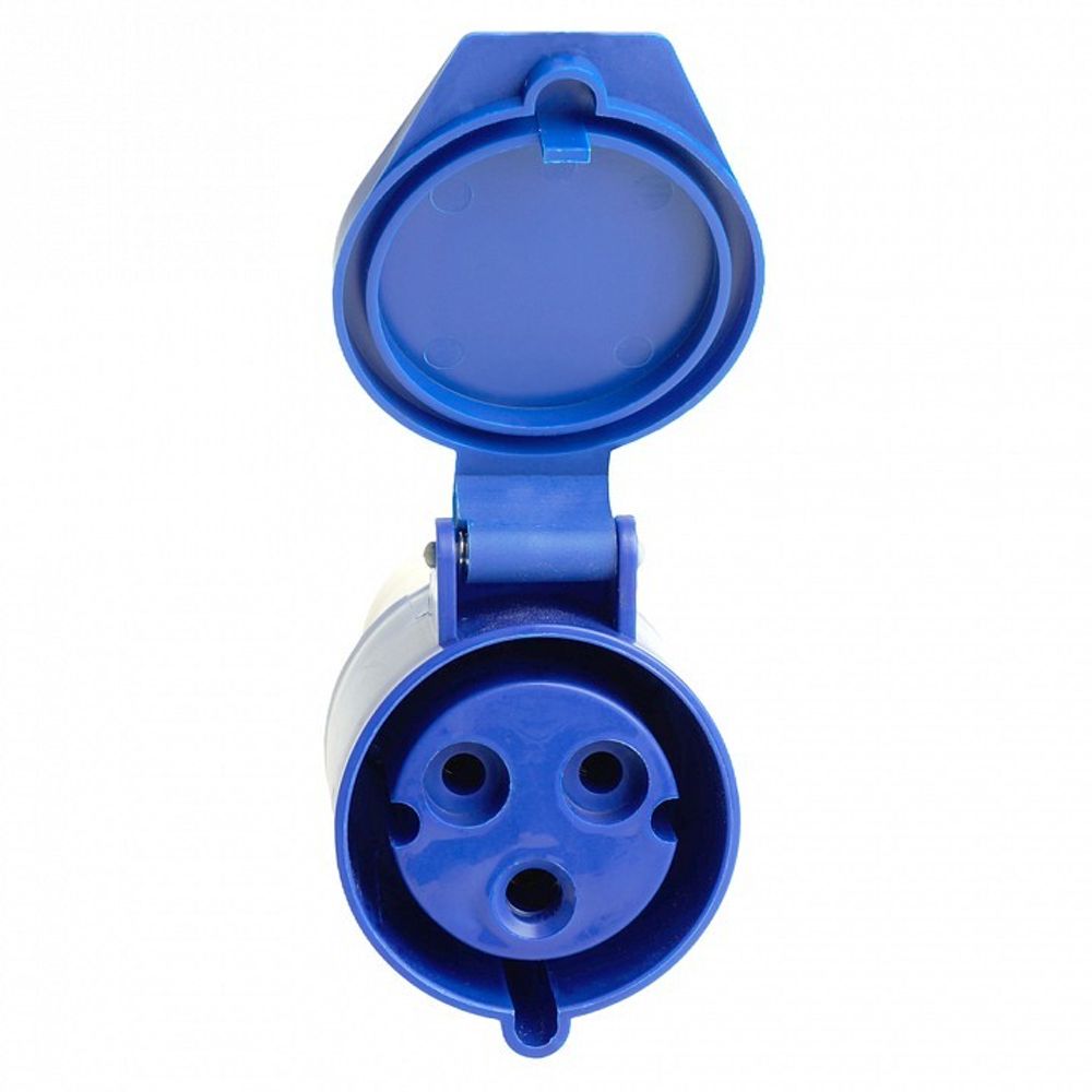 Розетка переносная разборная с заземлением и крышкой Stekker RST 49439