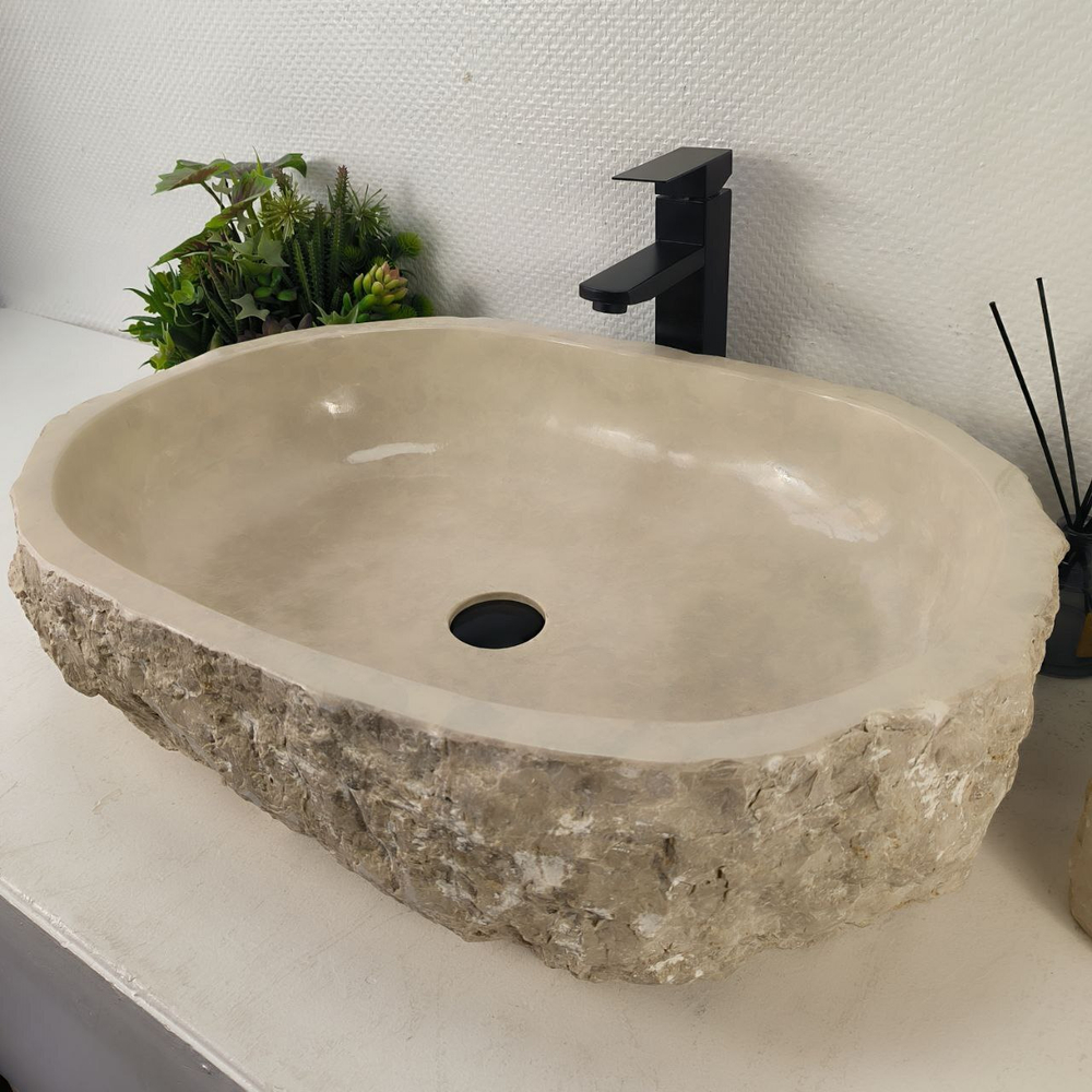 Раковина из мрамора Erozy Cream EM-65098 65*47*16 0879