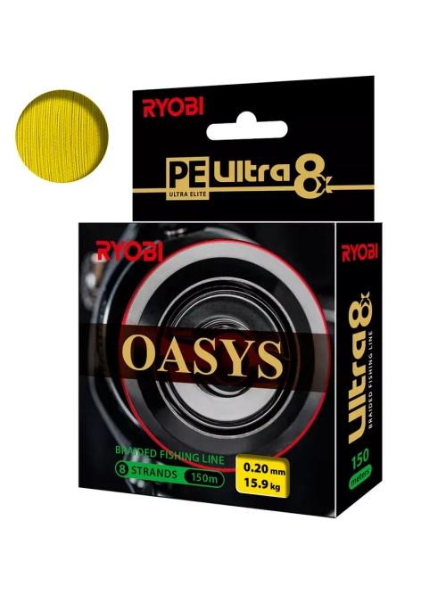 Плетеный шнур RYOBI OASYS Yellow 0,50mm 150m