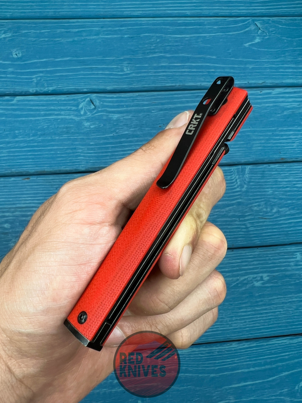 Нож CRKT CEO RED 7096BKD2