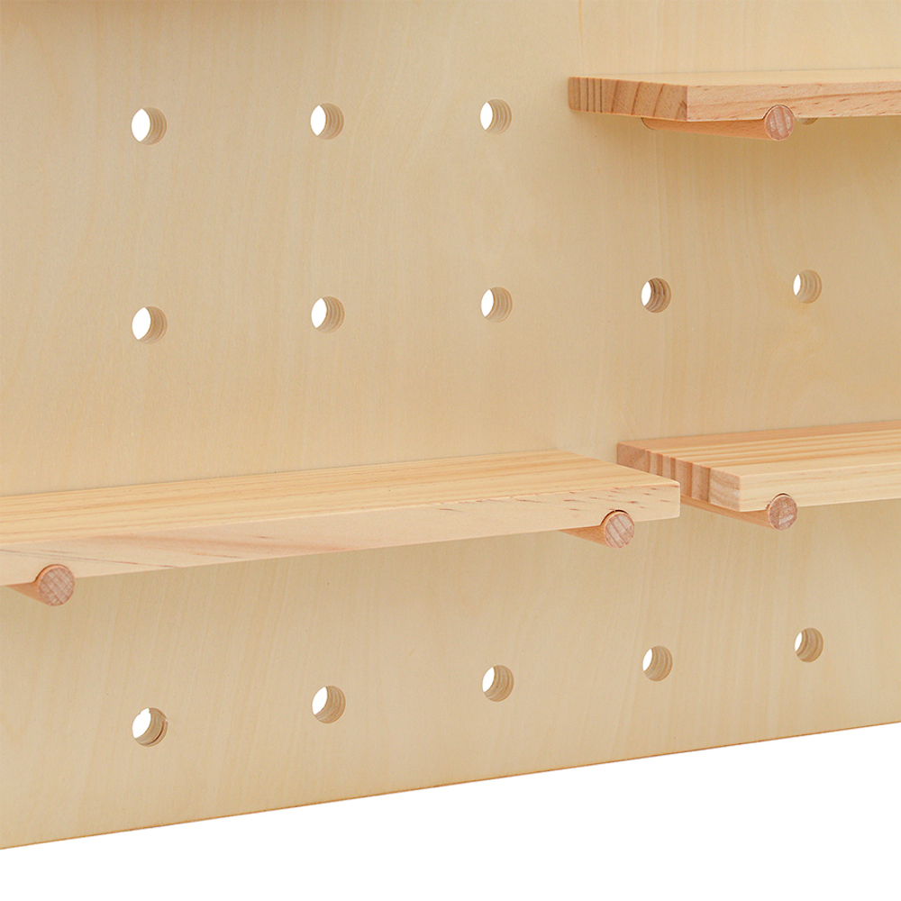 Полка настенная 60х120см Bergenson Bjorn Shely светлое дерево