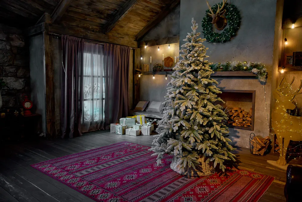 Заснеженная елка «Noel» (Литая+пвх) 3 м