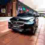 Детский электромобиль "BMW 6 GT" 6V, черный
