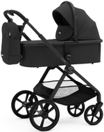 Коляска Agex Life 3 в 1 матовая рама с автокреслом i-Safe S Grey ALB583 Black (Черный)