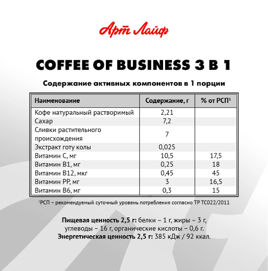 Кофе "Бизнес"