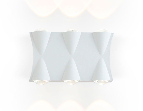 Светильник уличный светодиодный настенный ST4485/6 WH белый LED 4200K 6W IP54 140*80*45