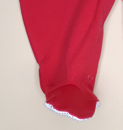 Комбинезон Люблю играть (красный)