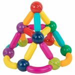 Магнитный конструктор MAGNETIC STICKS, 36 магнитных деталей, BRAUBERG KIDS, 665721