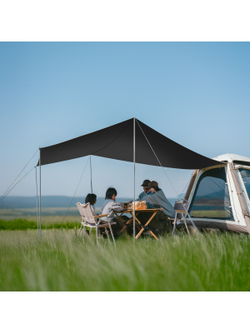 Палатка Naturehike Ango Air Pro, 3-местная, быстросборная, надувной каркас, коричневая