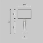 Настольный светильник Maytoni Z030TL-01BS1