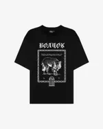 Футболка Волчок В Овечьей Шкуре черная