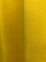 Ткань портьерная Канвас, цвет желтый, артикул 327490