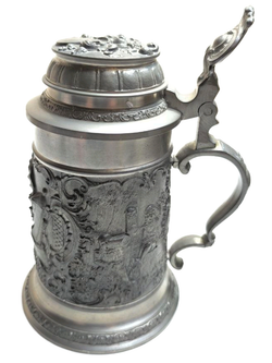 Кружка пивная (с крышкой), Германия