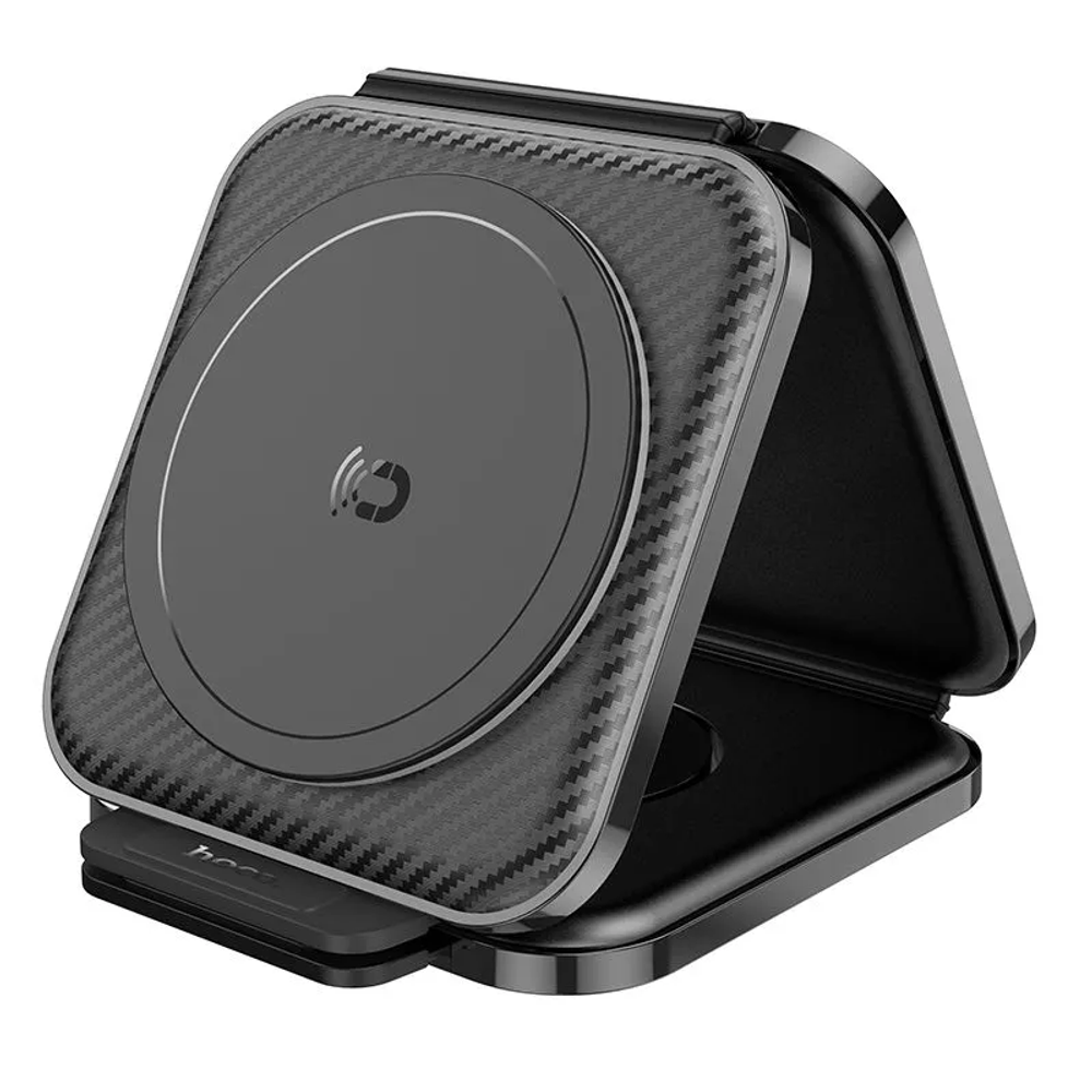 CQ4 Unique 3-in-1 folding magnetic wireless fast charger