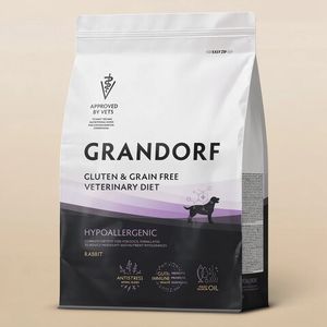 Сухой диетический корм Grandorf Veterinary Diet Dog Hypoallergenic для собак с пищевой аллергией или непереносимостью