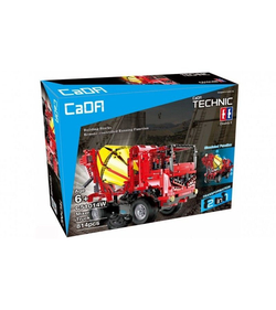 Р/У конструктор CaDA Technic бетономешалка (815 деталей)