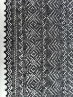 Оренбургский пуховый платок-паутинка А140-07 черный