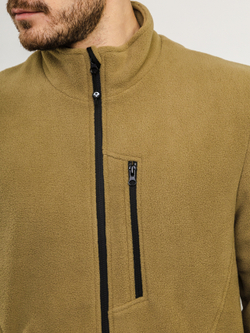 Кофта "НОХО" флисовая мужская, цвет "Болотные угодья"