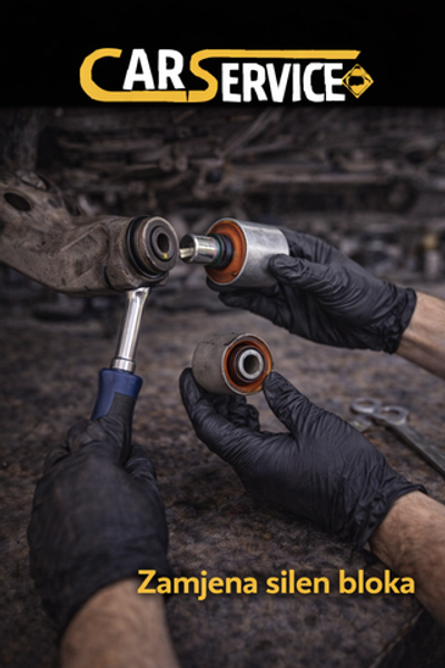 Suspension Bushing (Silent Block) Replacement (1 pc.)