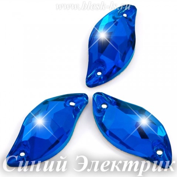 Пришивной листок Dongzhou с 2 отверстиями, Синий Электрик