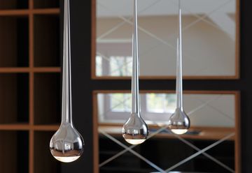 Replica Tobias Grau Falling Waters ( 4 lamps+silver )