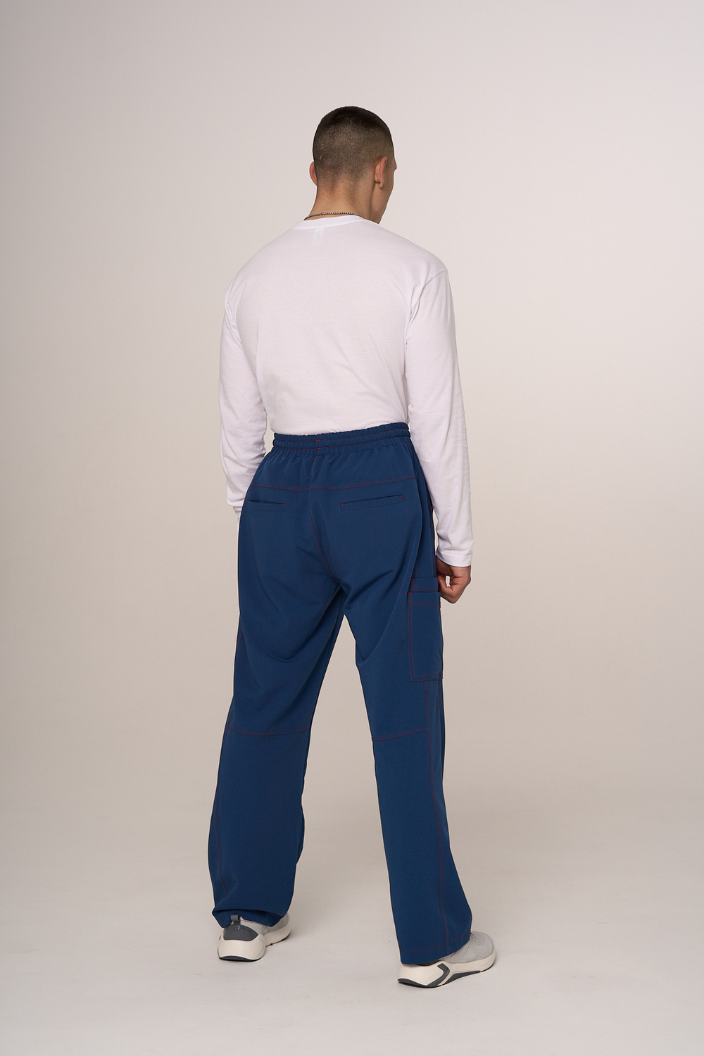 Брюки медицинские мужские Гекай, индиго