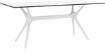 Стол пластиковый Siesta Contract Ibiza Table 180, белый