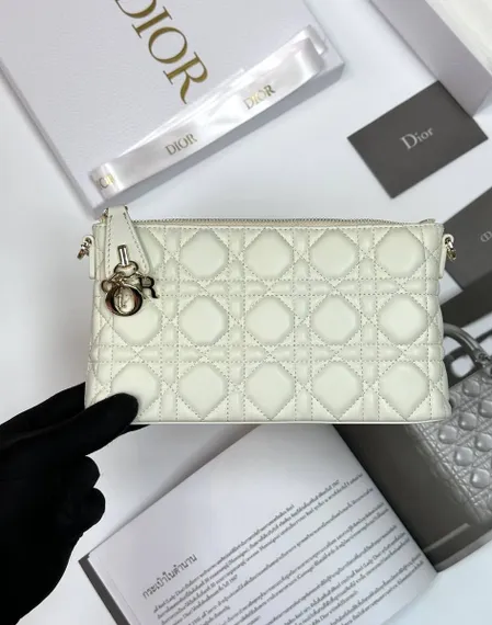 Мини-сумка Dior Miss Dior Midi белый