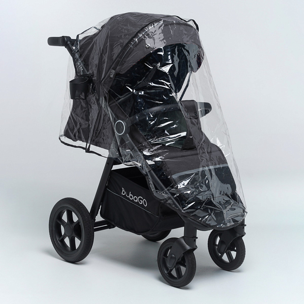 Коляска детская прогулочная BubaGo арт.BG 132-AL-5 MODEL BASS color/ цвет Dark Gray / Темно-серый