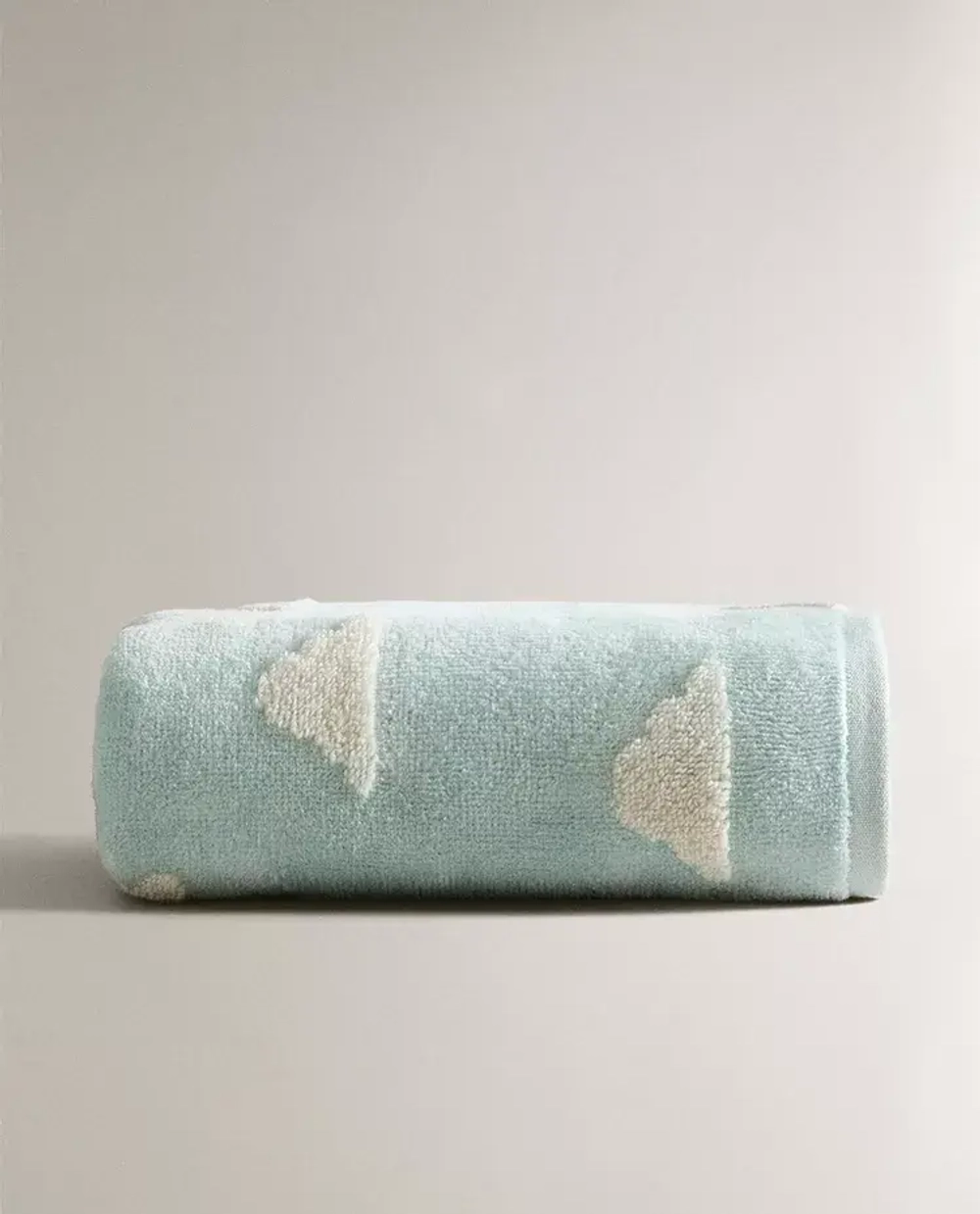 ZARA HOME ДЕТСКОЕ ПОЛОТЕНЦЕ С ПРИНТОМ, СИНИЙ