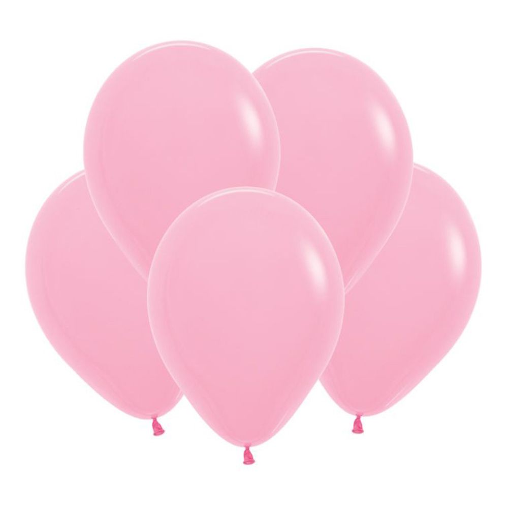 S 5&quot; Пастель Розовый / Bubble Gum Pink / 100 шт.