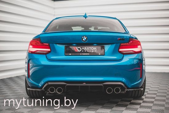 Диффузор бампера заднего для BMW M2 F87 (16-20)