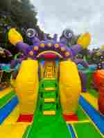 Коммерческий надувной батут «Мега риф», 12*6*6 м