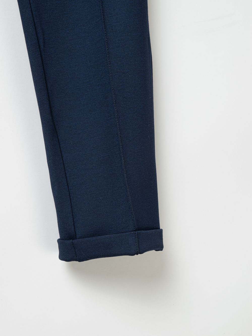 Брюки зауженные "Синие" для девочки 7+