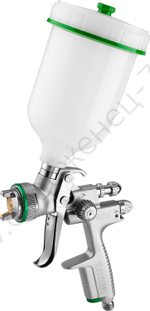 KRAFTOOL JETA 1000, HVLP, 1.3 мм, пневматический краскопульт с верхним бачком (06559-1.3)