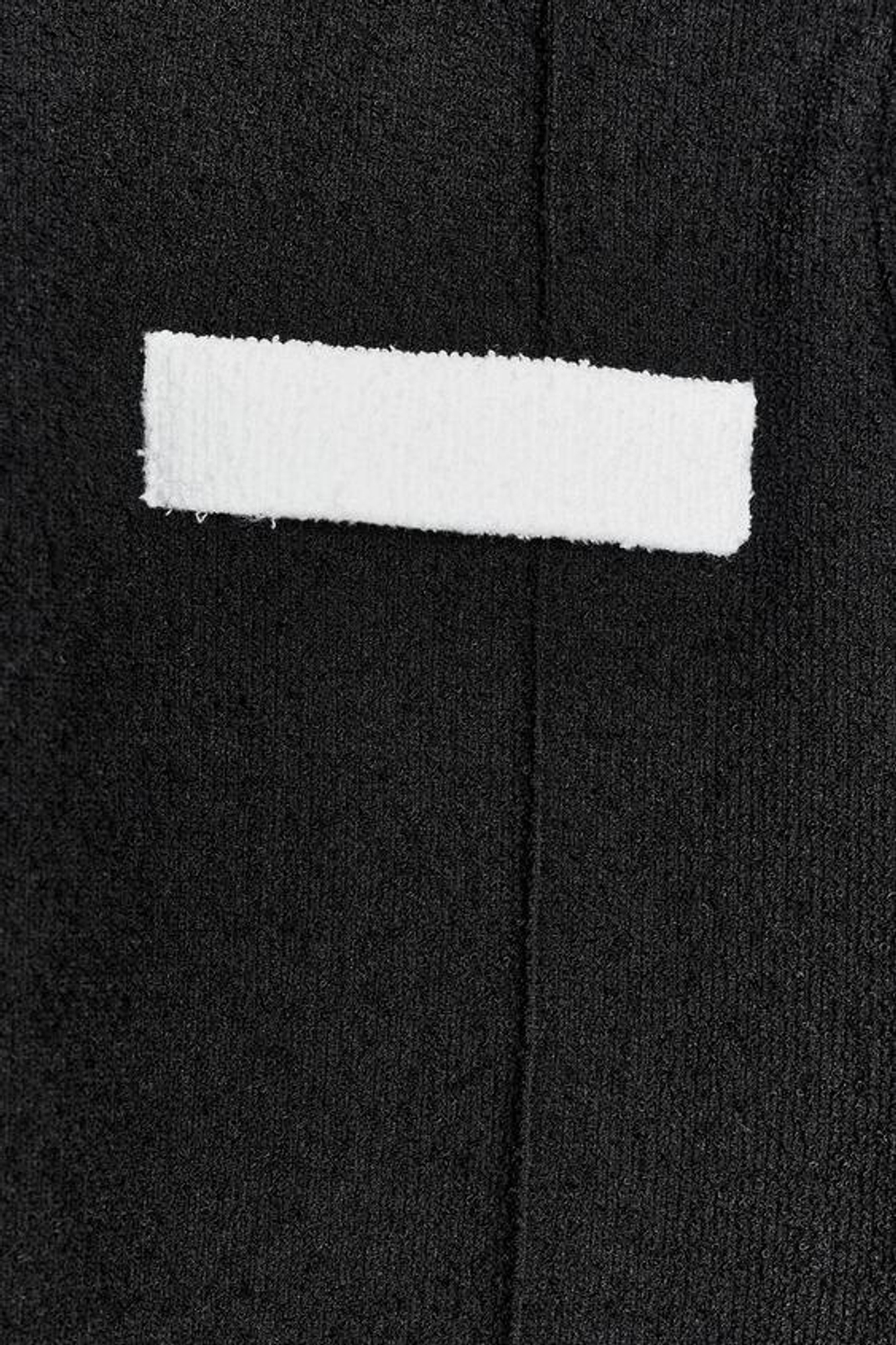 ZARA БРЮКИ ИЗ БУКЛЕ С КОНТРАСТНОЙ ОТДЕЛКОЙ, ЧЕРНЫЙ/БЕЛЫЙ