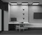 Потолочный светильник Зон / Zon 90 Вт 3000 К 120° Technical c032cl-90w3k-sq-b