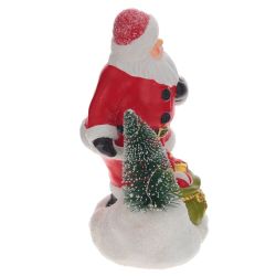 GAEM Фигурка декоративная с подсветкой "Дед Мороз", L12,5 W9,5 H18 см, (2хAAA н/п), 2в.