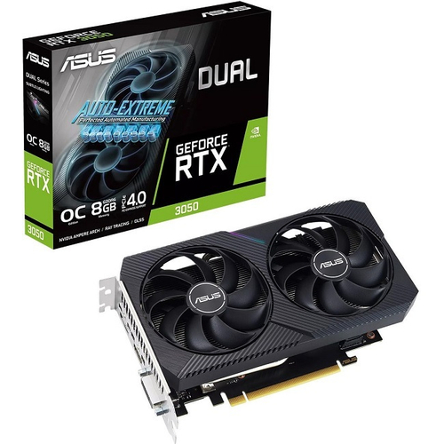 Видеокарта ASUS GeForce RTX 3050 DUAL OC 8GB (DUAL-RTX3050-O8G-V2)
