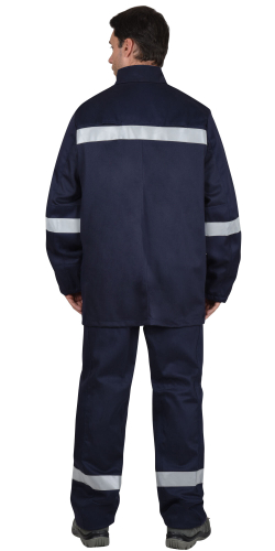 Костюм сварщика СФИНКС 3кл. куртка, брюки синий (450 гр/кв.м)