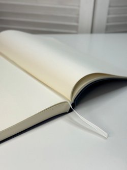 Блокнот А4 200л. (400страниц) без разлиновки Темно зеленый (К44-515A)